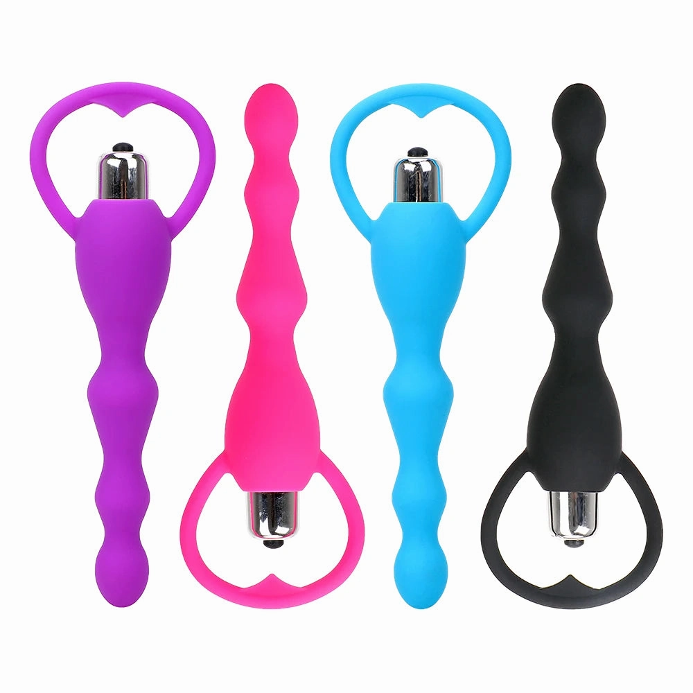 10-Mode Waterproof Silicone Anal Vibrator & Butt Plug for Women, Men and Couples