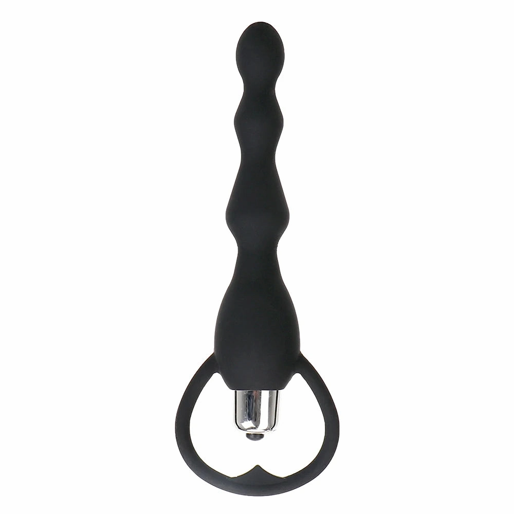 10-Mode Waterproof Silicone Anal Vibrator & Butt Plug for Women, Men and Couples