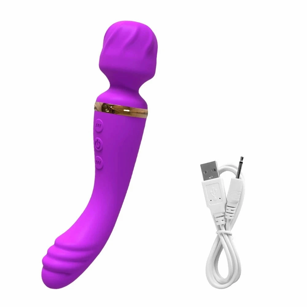 20-Speed Powerful Vibrator: AV Magic Sex Wand for Clitoris & G-Spot Stimulation