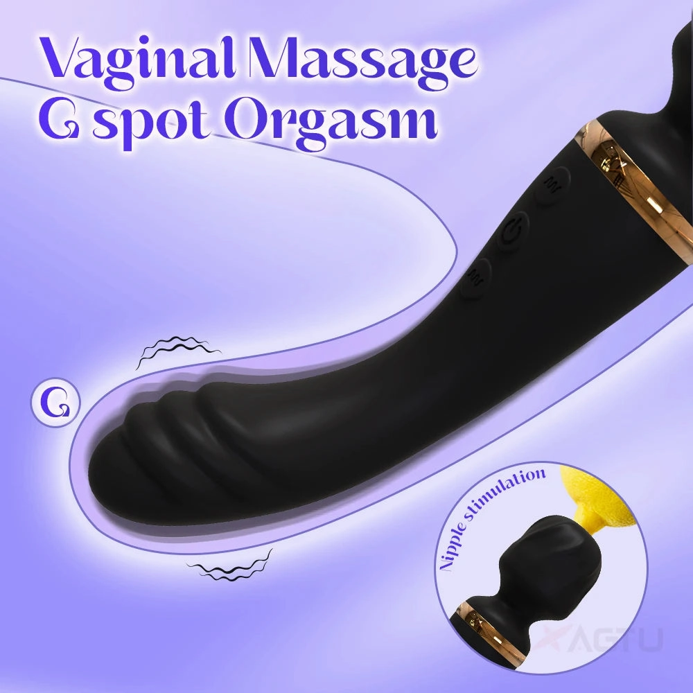 20-Speed Powerful Vibrator: AV Magic Sex Wand for Clitoris & G-Spot Stimulation