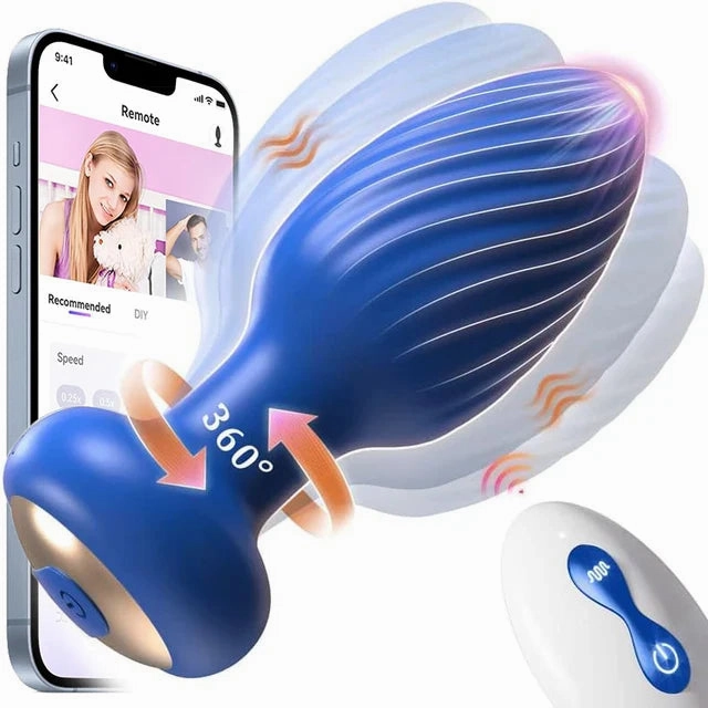 360° Rotating Anal Plug – Wireless APP Control