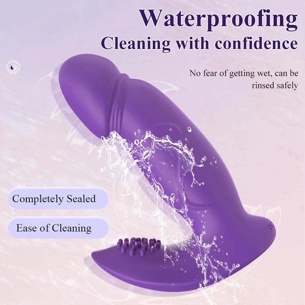3-In-1 Clit Vibrator Sucking, Vibrating & Wiggling Vibrating Pantie