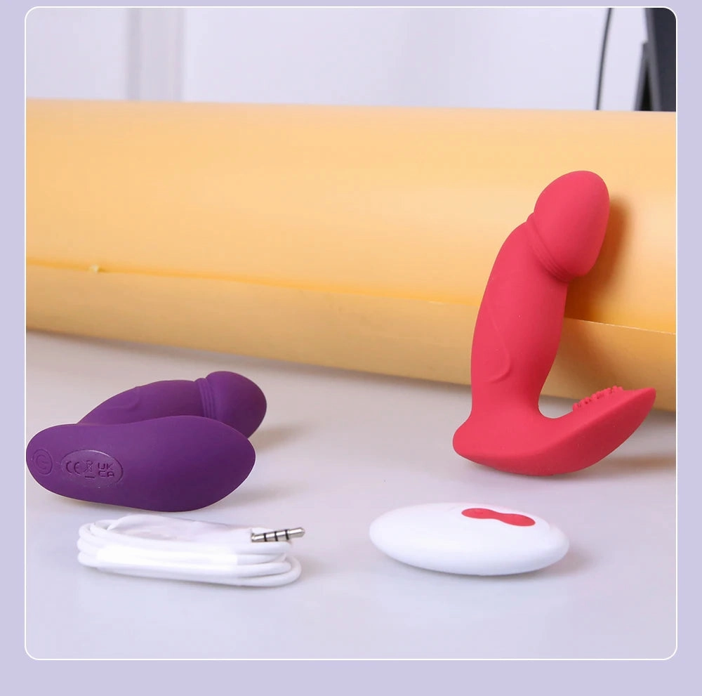 3-In-1 Clit Vibrator Sucking, Vibrating & Wiggling Vibrating Pantie