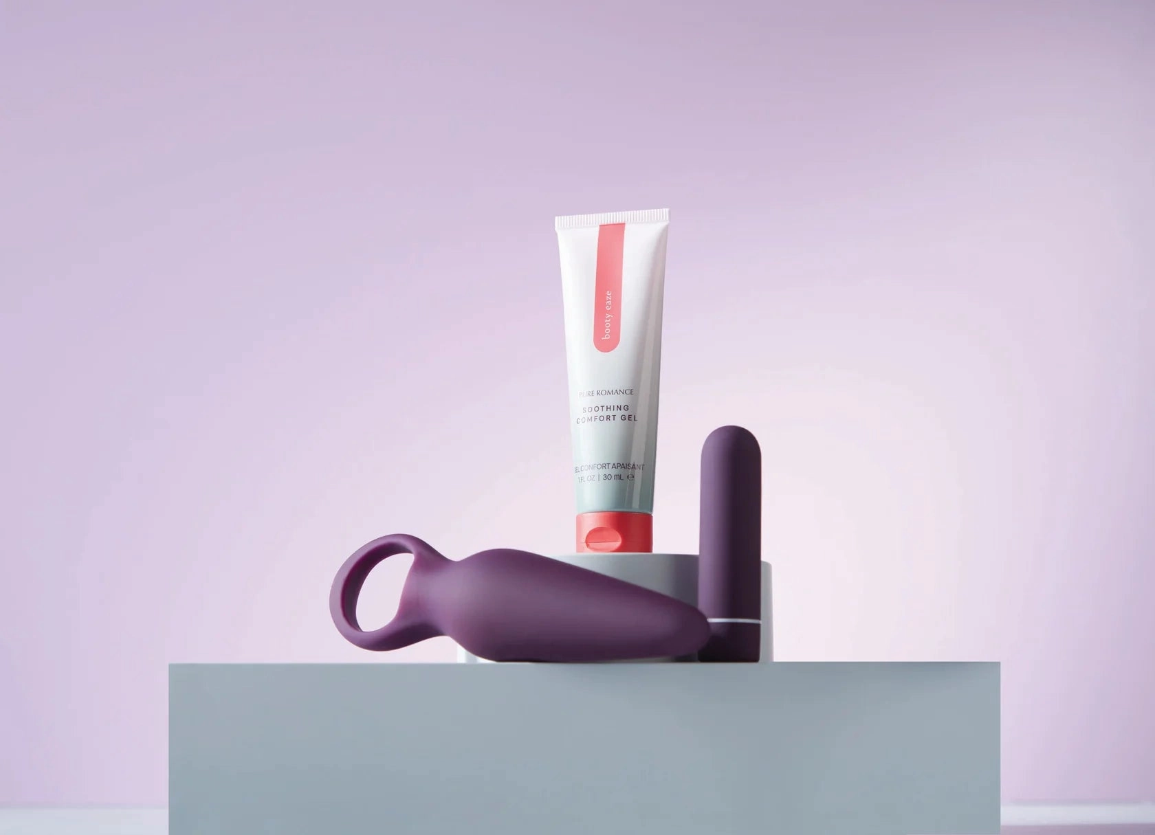 5th Base - Tapered Butt Plug with Removable Bullet - IN STOCK - 3 LEFT! - Pure Romance