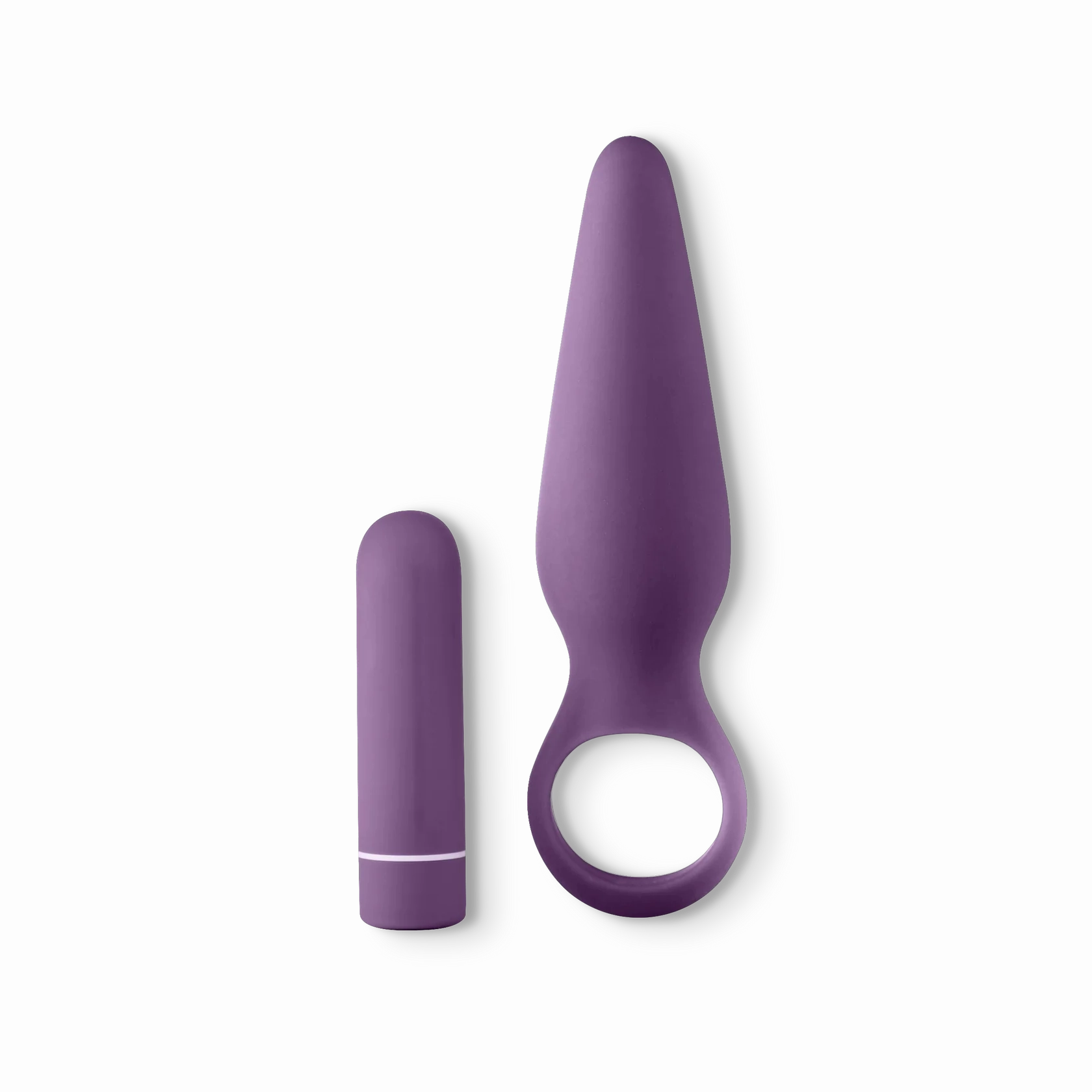 5th Base - Tapered Butt Plug with Removable Bullet - IN STOCK - 3 LEFT! - Pure Romance