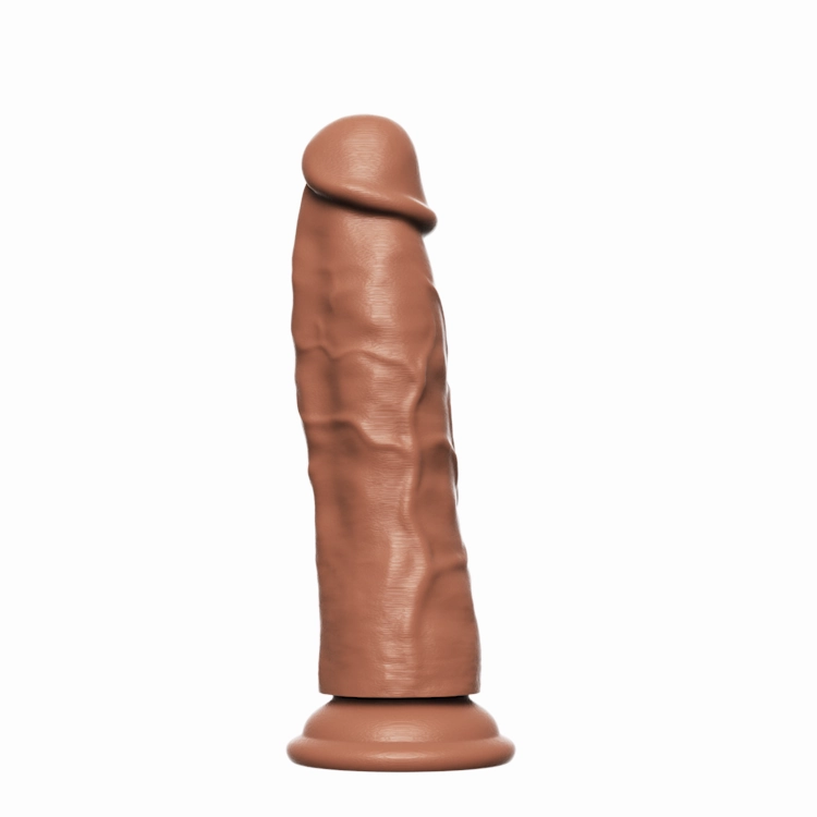 7-Inch Realistic Silicone Dildo with Strong Suction for G-Spot, and Anal Pleasure