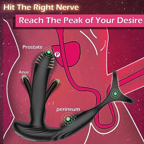 -Anal Toys with 10 Flapping & Vibration Settings