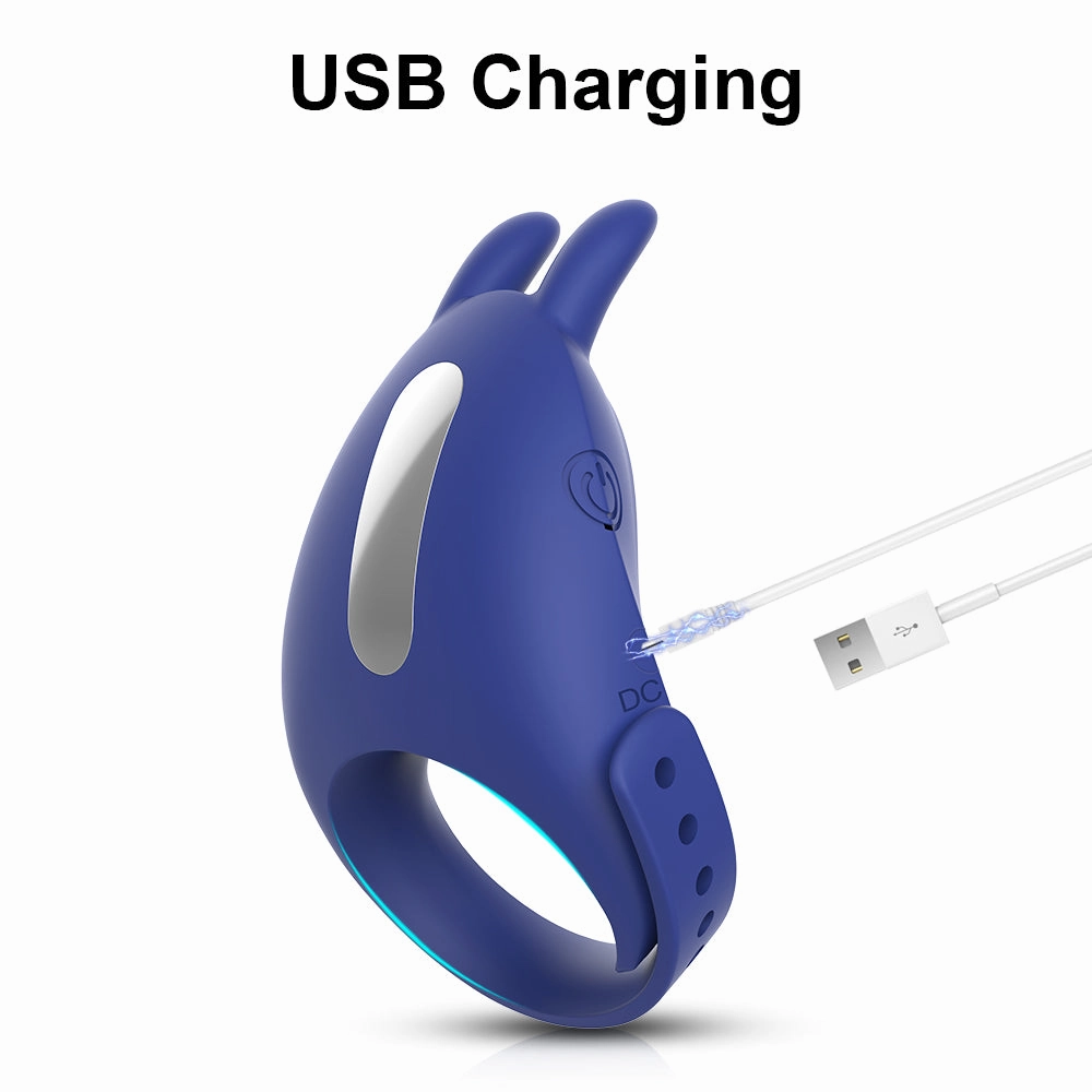 Adjustable Cock Ring for Men 7 Vibrating Modes Penis Rings for Ejaculation Delay with Testis Stimulation Sex Toys for Couples