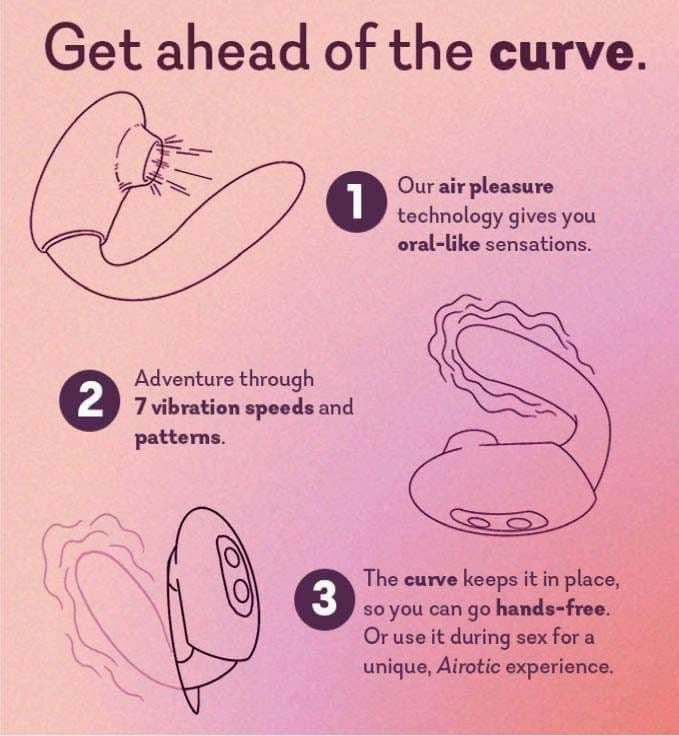 Adventurer Curve - BEST SELLER! - IN STOCK - 49 LEFT! - Pure Romance