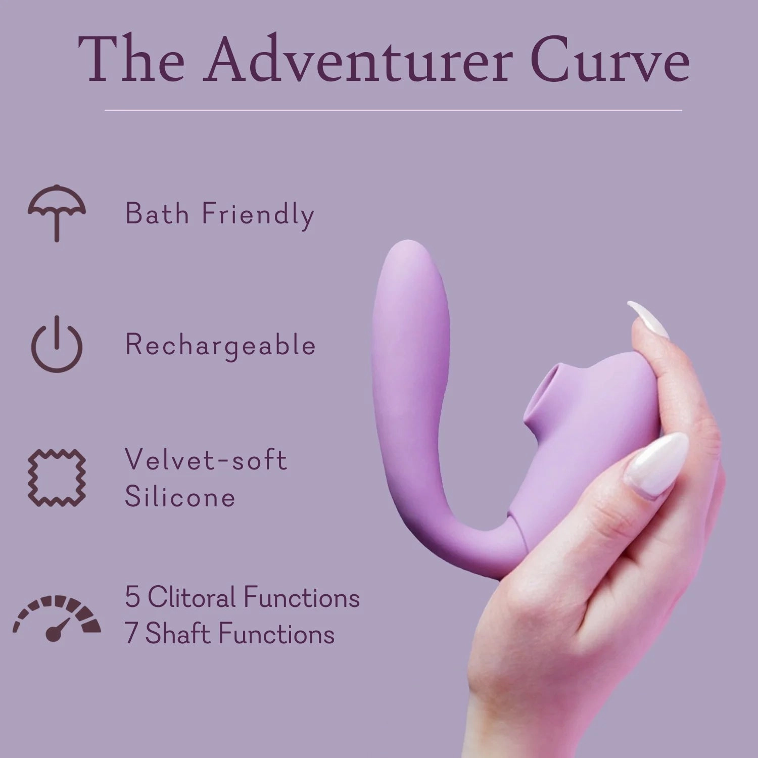 Adventurer Curve - BEST SELLER! - IN STOCK - 49 LEFT! - Pure Romance