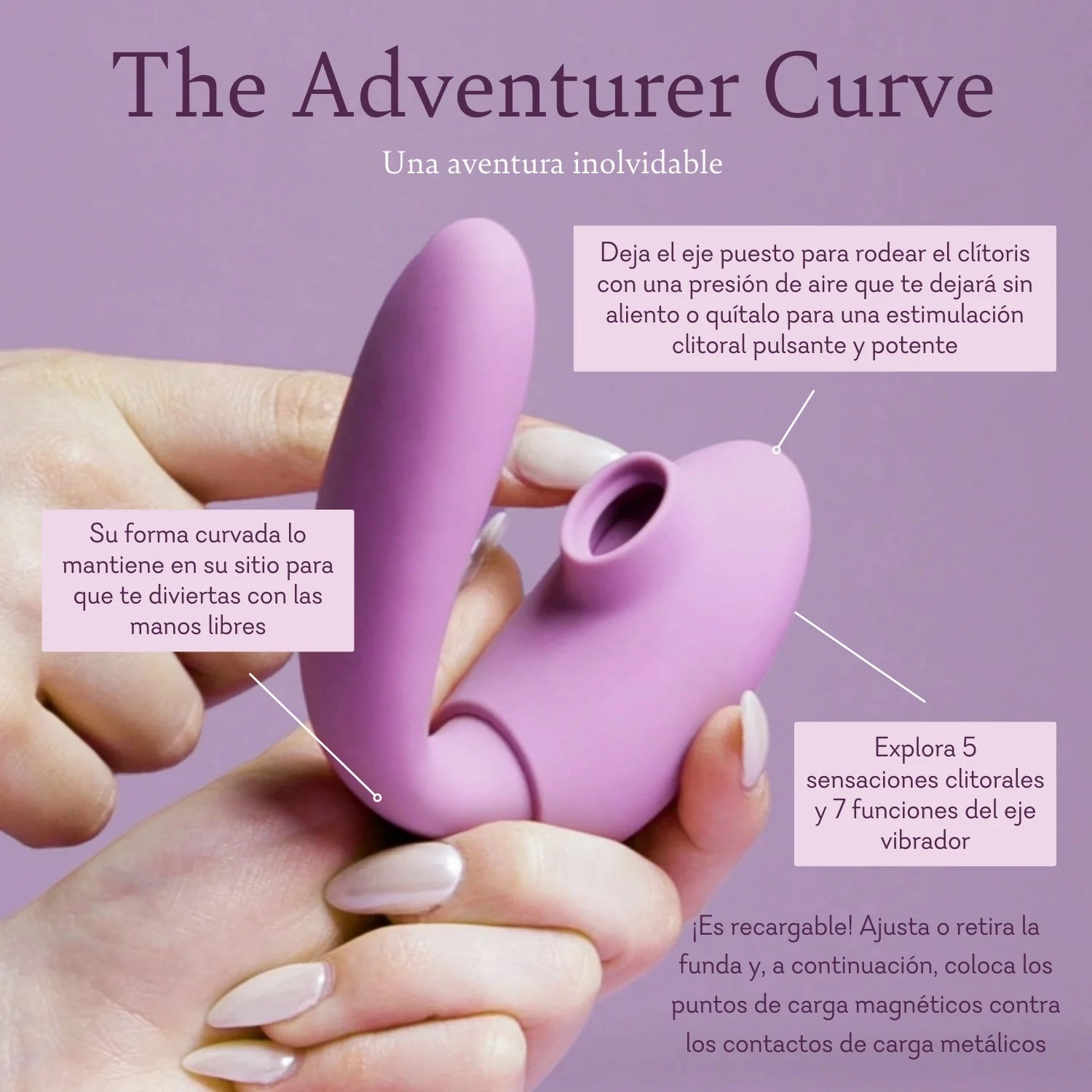 Adventurer Curve - BEST SELLER! - IN STOCK - 49 LEFT! - Pure Romance