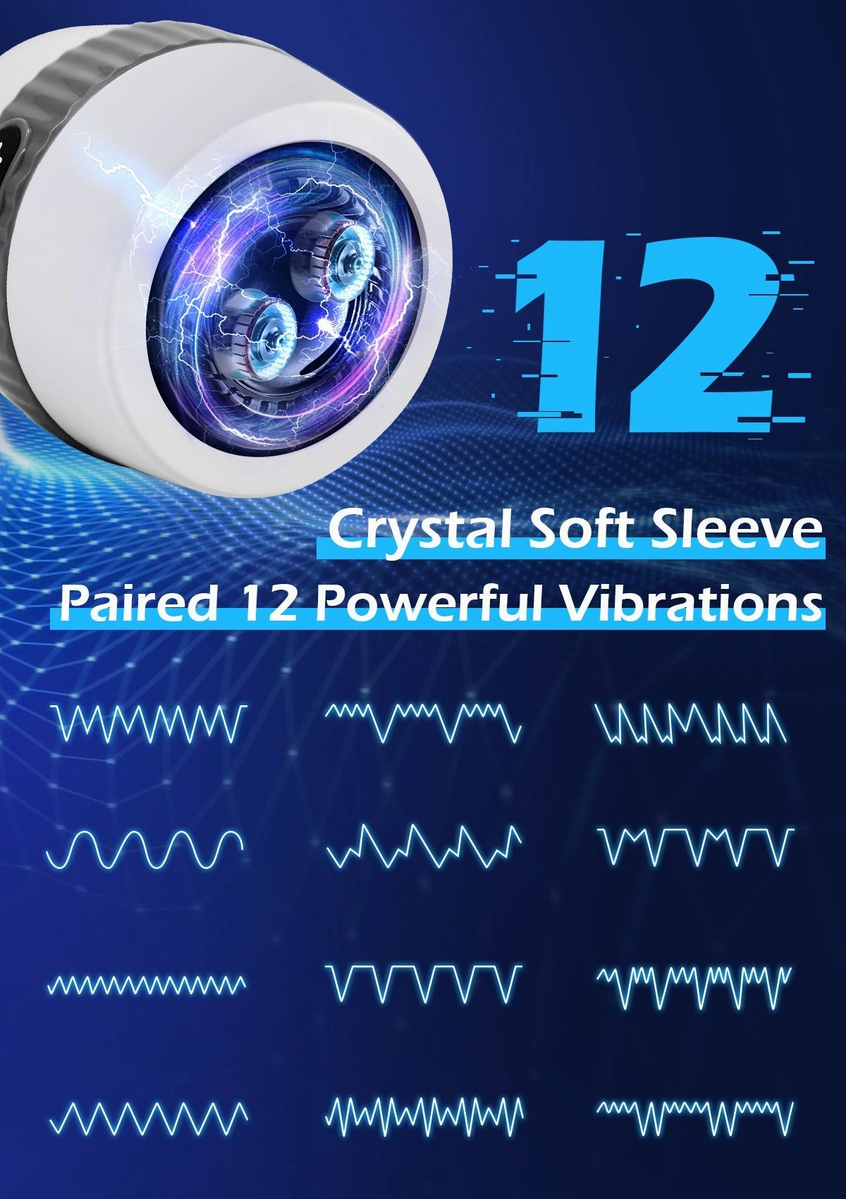 Ambrose - Vibration Male Masturbator