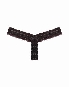 Annabelle Crotchless Thong