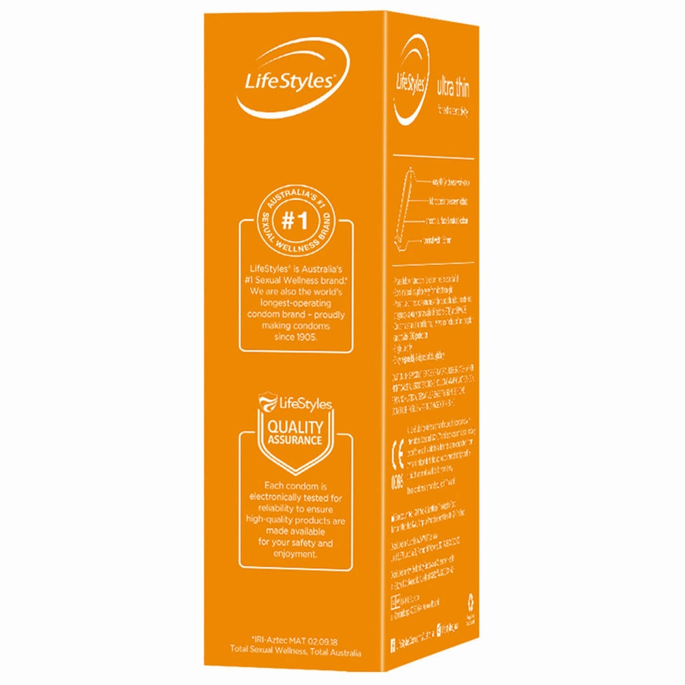 Ansell LifeStyles Ultra-Thin Latex Condoms