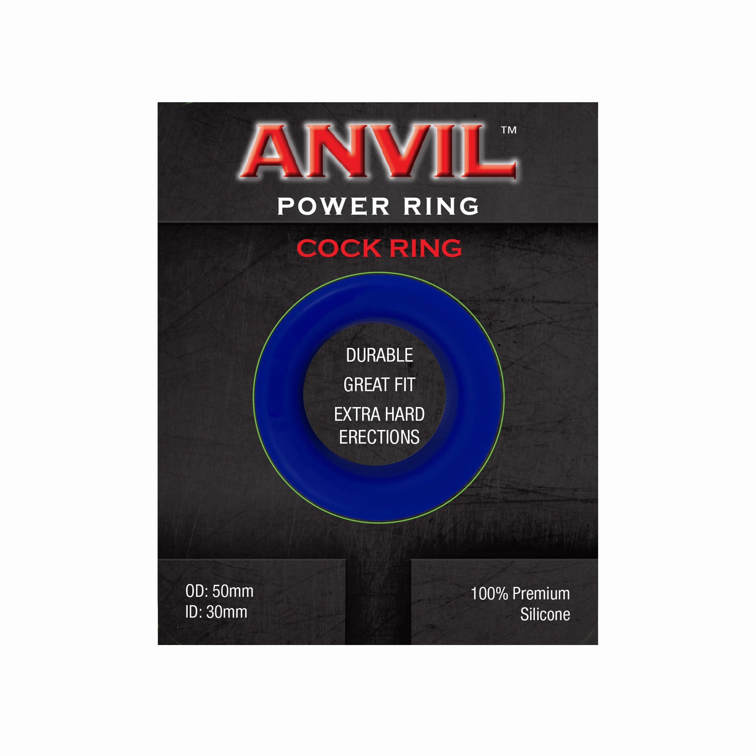 Anvil Blue Power Ring