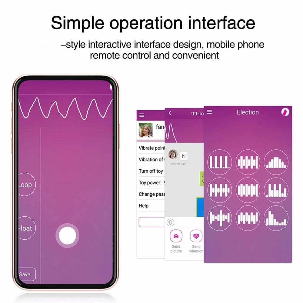 APP Control Distant Vibrator