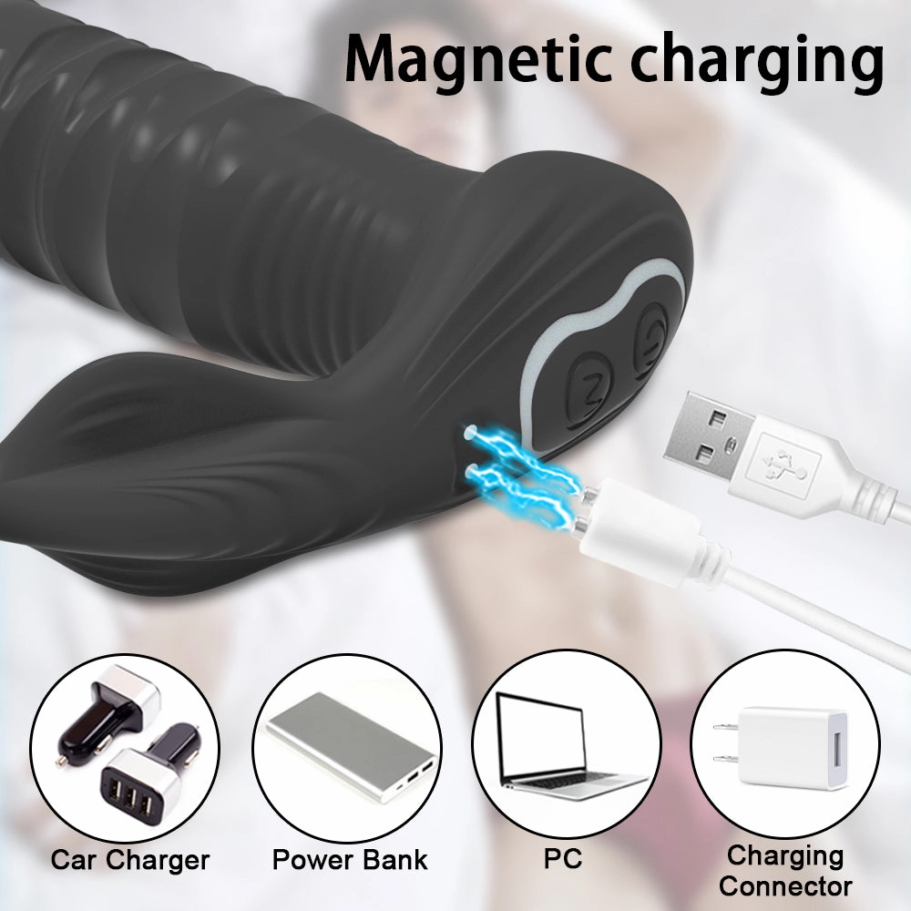 App Control Thrusting Anal Butt Plug Vibrator & Prostate Massager Bullet Buttplug