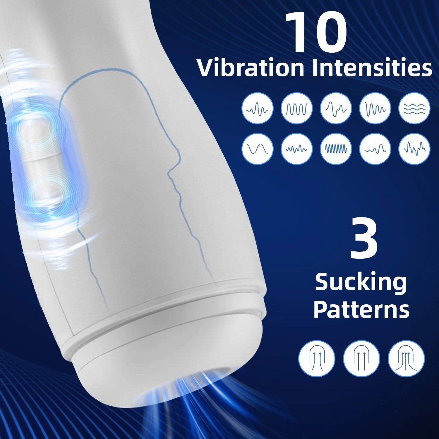 AutoBJ - Suction Male Masturbator with Vibration & Heating