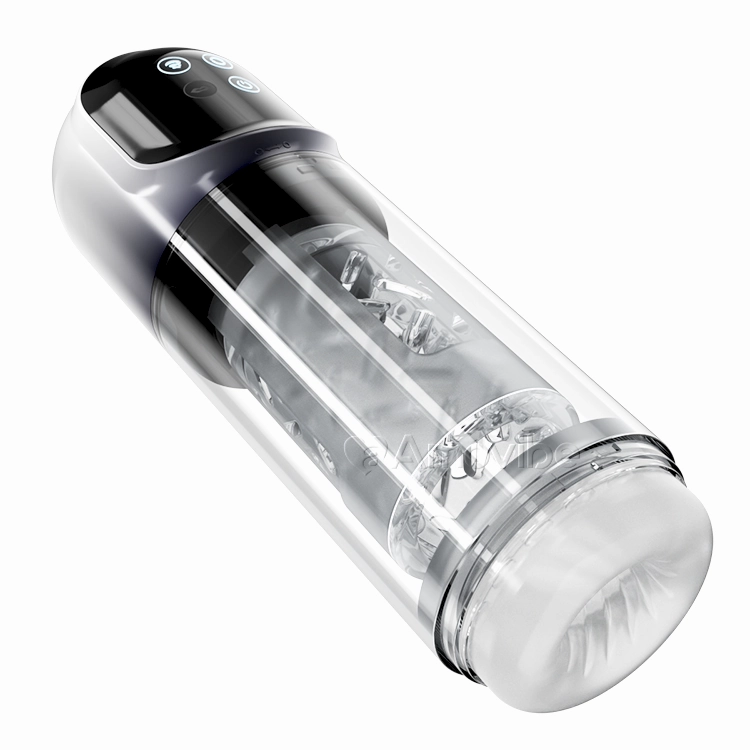 Automatic Sucking Male Masturbator with Rotating Function & Tongue Assist