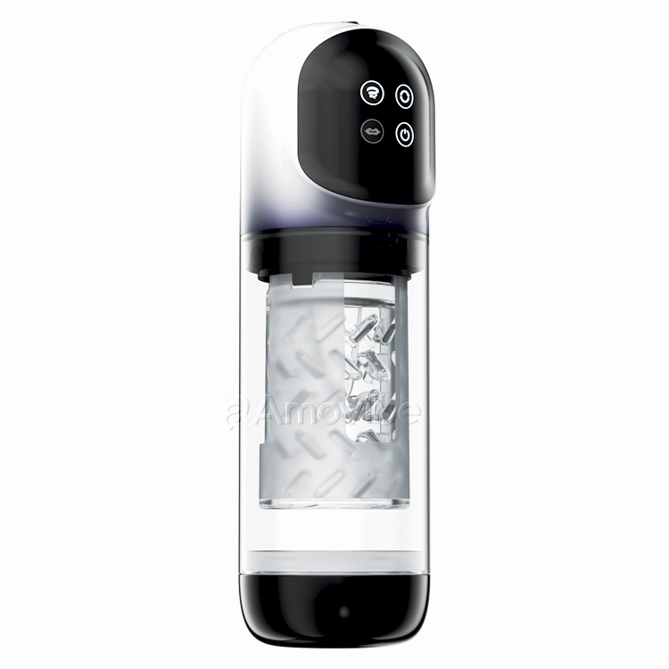 Automatic Sucking Male Masturbator with Rotating Function & Tongue Assist