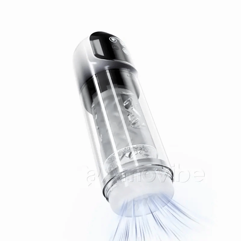 Automatic Sucking Male Masturbator with Rotating Function & Tongue Assist