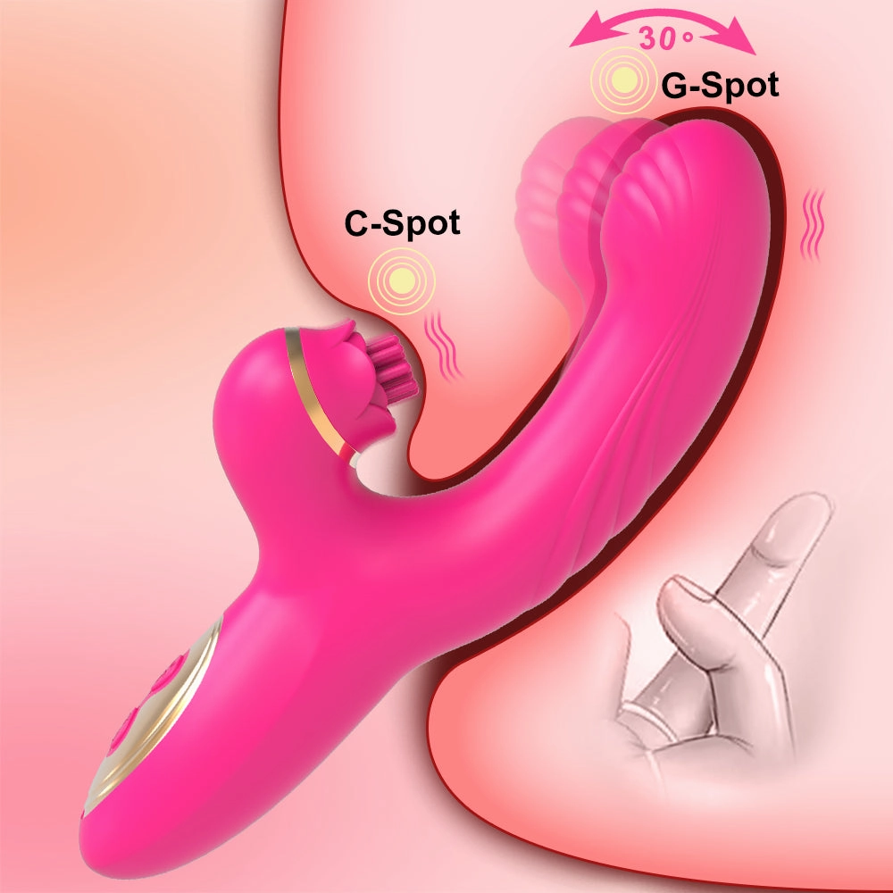 Barry - Finger Wiggle G Spot Vibrator with Clit Vibrating Stimulation