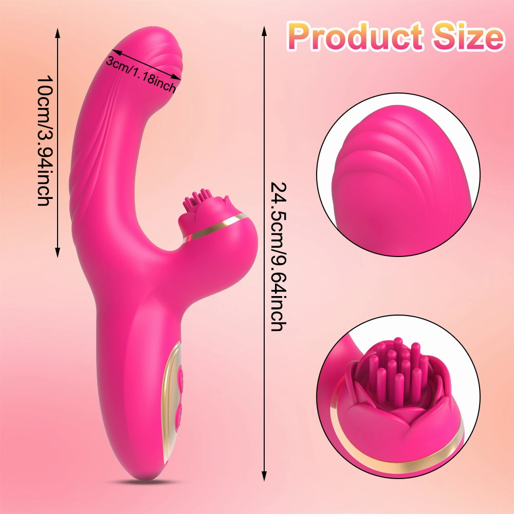 Barry - Finger Wiggle G Spot Vibrator with Clit Vibrating Stimulation