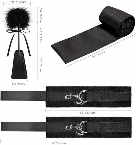 BDSM Erotic Bondage Set - Ideal for Extreme Play and Beginners