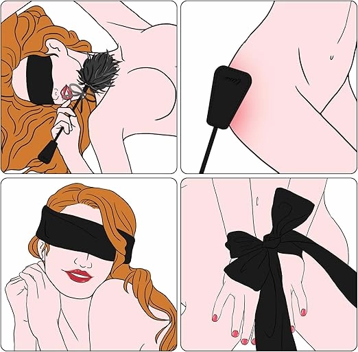 BDSM Erotic Bondage Set - Ideal for Extreme Play and Beginners