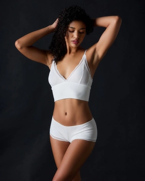 Bella Feather Weight Thermal Crop Cami