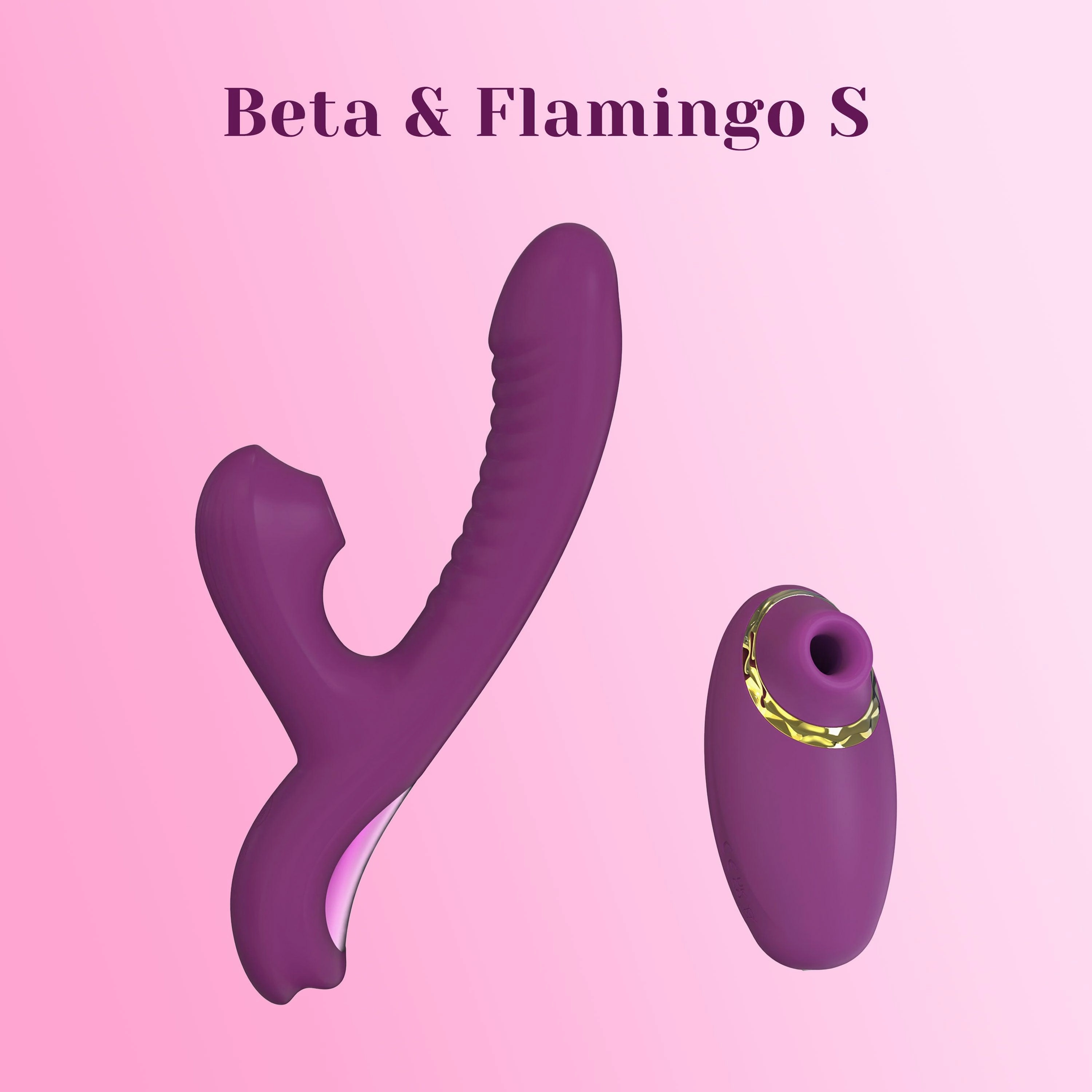 Beta Rabbit 3-in-1 Sucking, Swing Vibrator