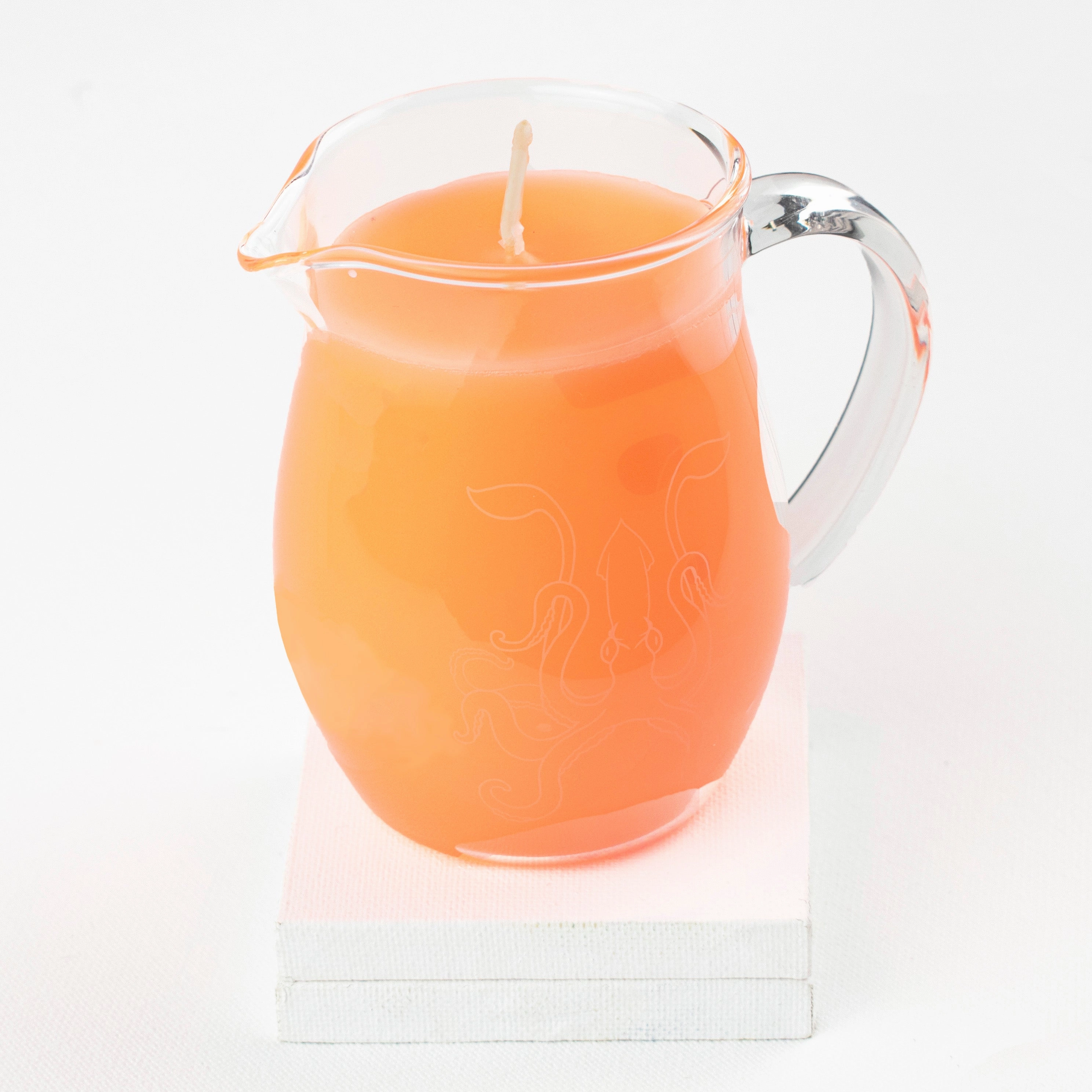 Blacklight Reactive Wax Play Pitcher Candle - Low Temp - UV Reactive