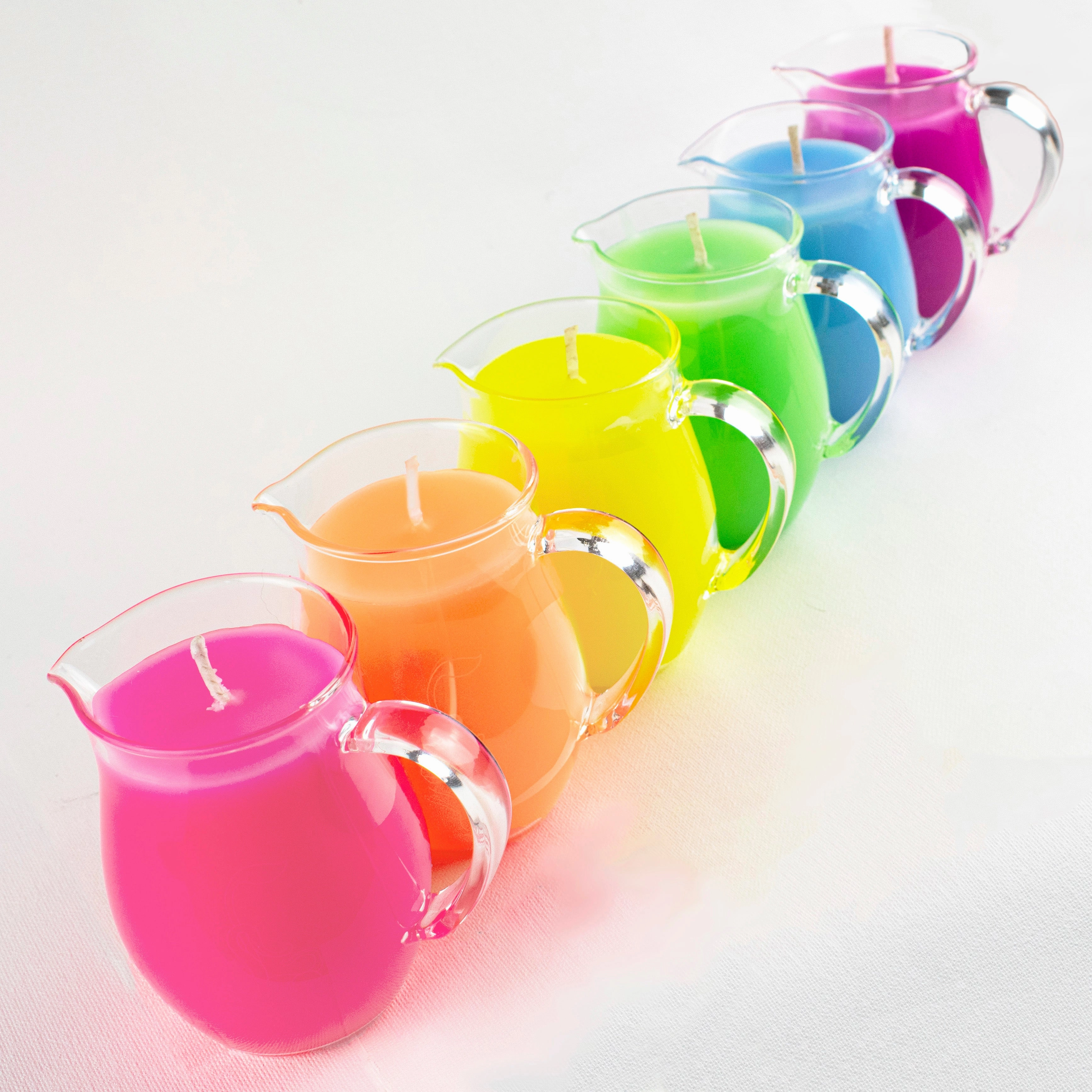 Blacklight Reactive Wax Play Pitcher Candle - Low Temp - UV Reactive