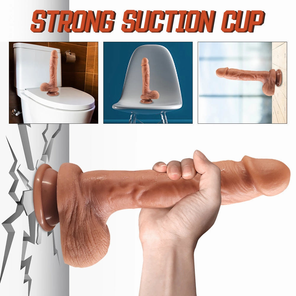 Blender - Rotating & Thrusting & Vibrating & Heating Dildo with Suction Stand