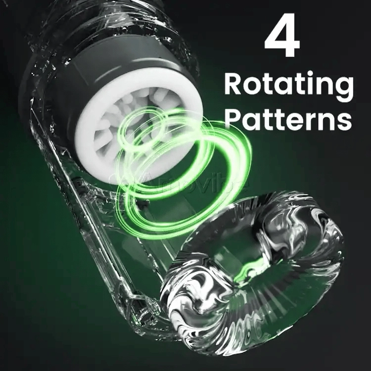 BlowMaster - Thrusting & Rotating Male Masturbator with 4 Settings & 4 Speeds