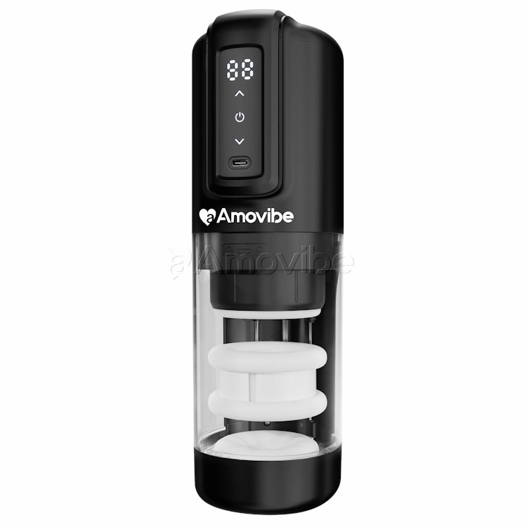 BlowMaster - Thrusting & Rotating Male Masturbator with 4 Settings & 4 Speeds