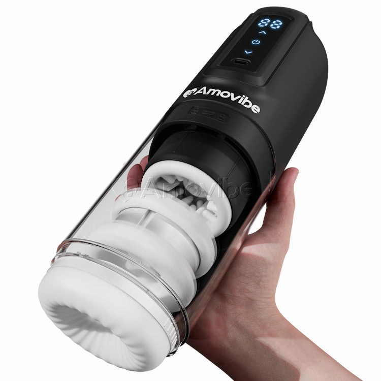 BlowMaster - Thrusting & Rotating Male Masturbator with 4 Settings & 4 Speeds