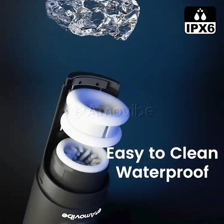BlowMaster - Thrusting & Rotating Male Masturbator with 4 Settings & 4 Speeds