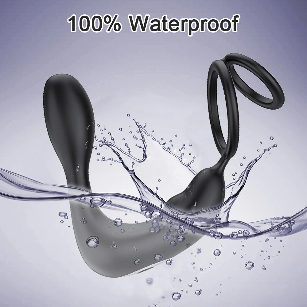 Bluetooth Vibrating Male Prostate Massager Anal Sex Toy APP Vibrator for Men Butt Plug Couples Game