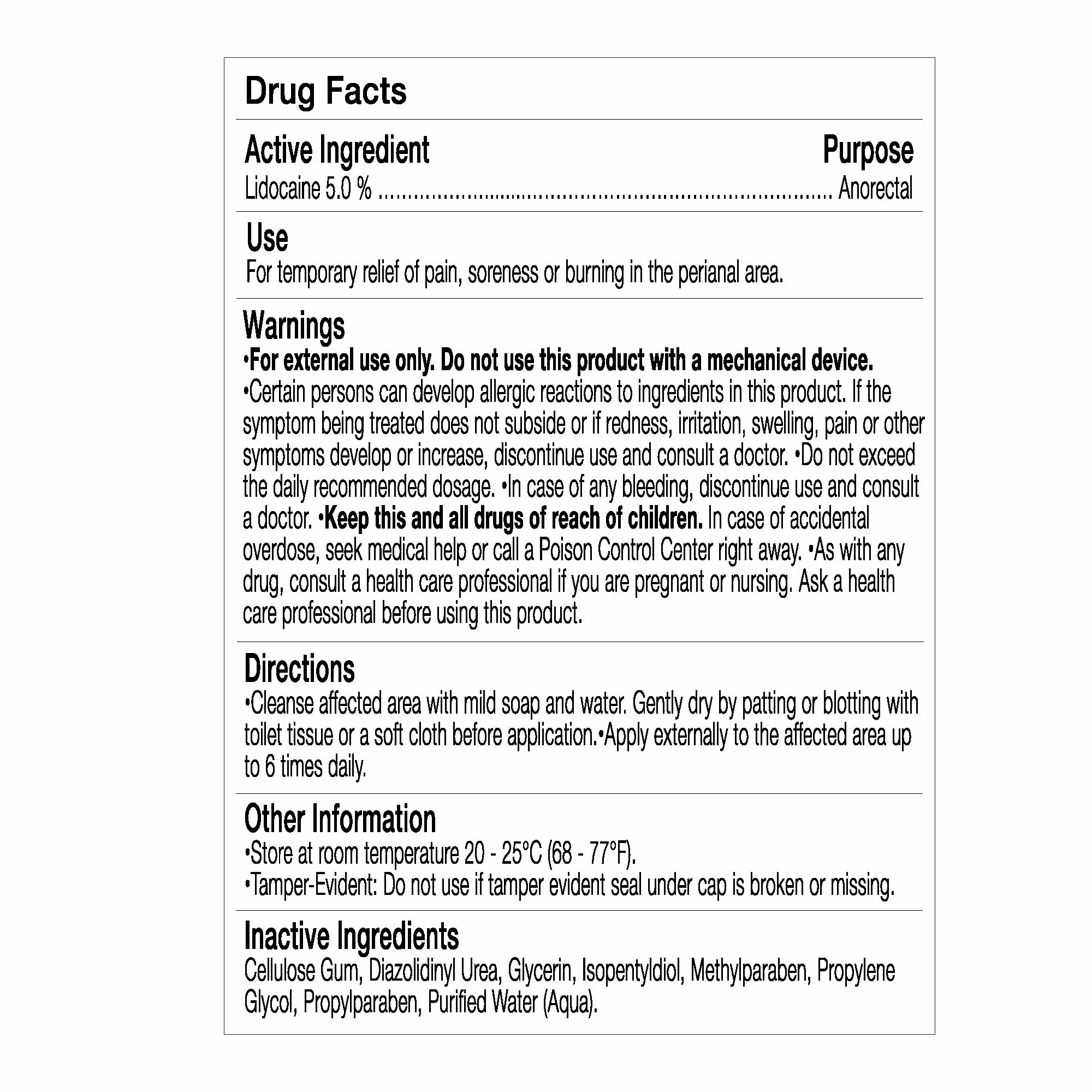 Bottoms Up® Anal Comfort Lube, 6.3 fl. oz.