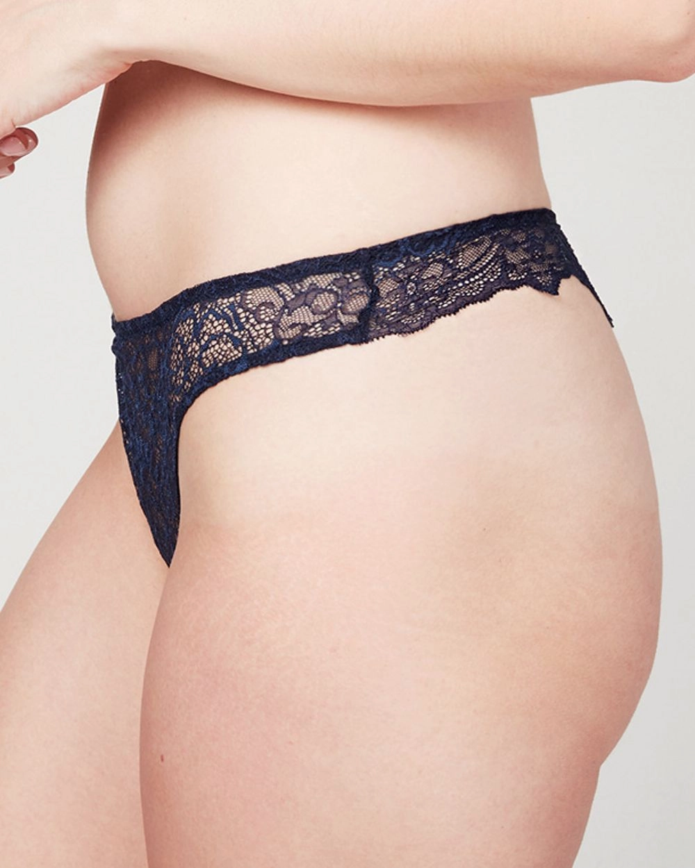 Bowery Scalloped Thong