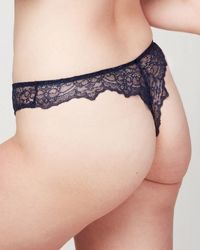 Bowery Scalloped Thong