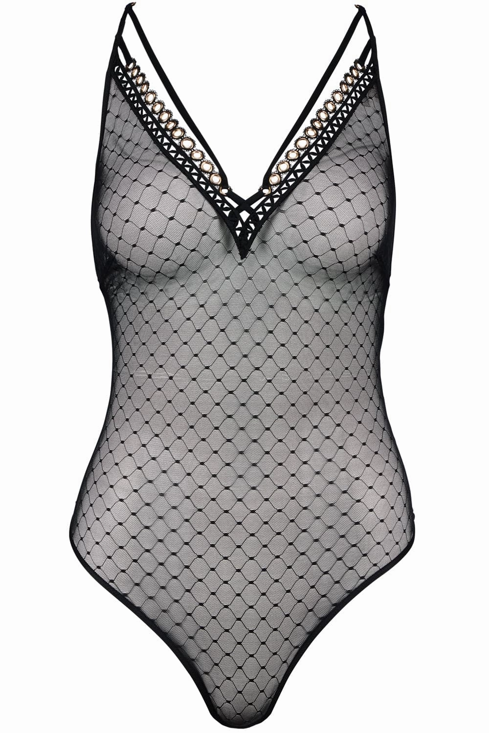 Boîte à Désir Hot Tension Thong Bodysuit