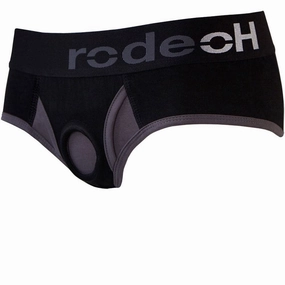 Brief  Harness - Black & Gray