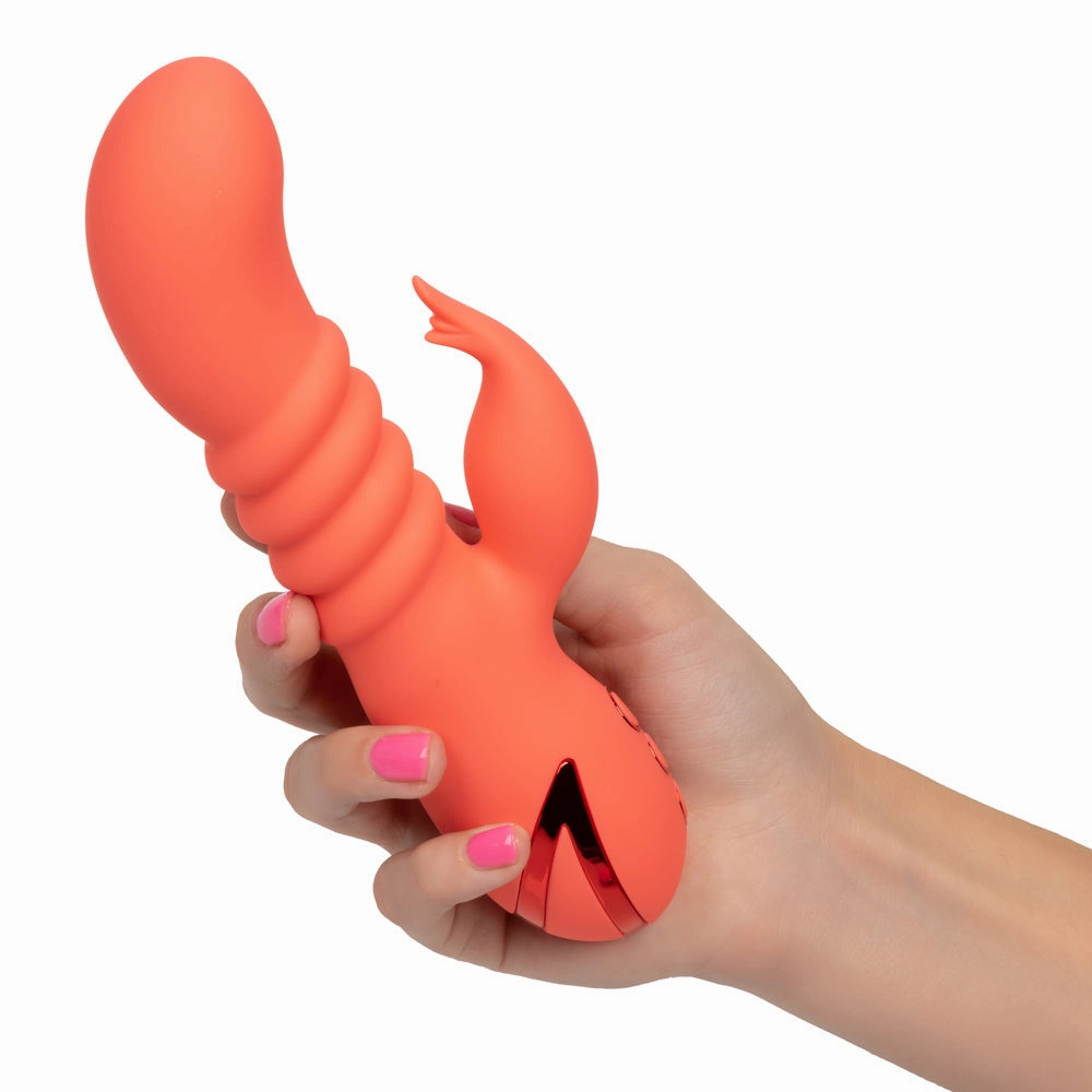 California Dreaming Orange County Cutie Thrusting Rabbit Vibrator