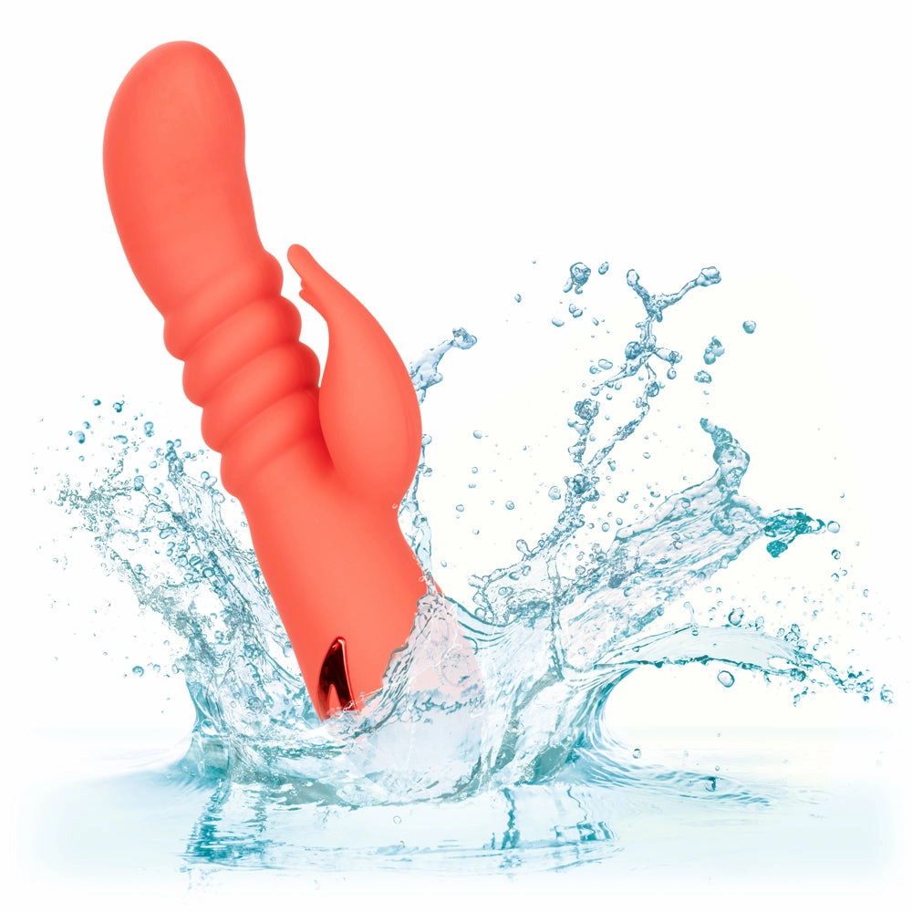 California Dreaming Orange County Cutie Thrusting Rabbit Vibrator