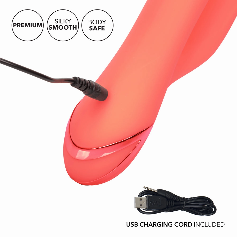 California Dreaming Orange County Cutie Thrusting Rabbit Vibrator
