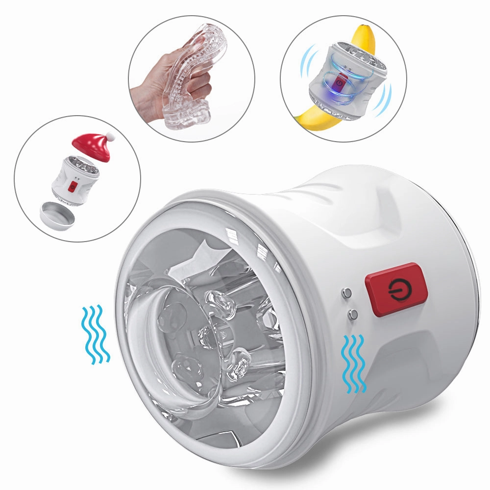Christmas Gift  Automatic Male Masturbator Cup Blowjob Vibration