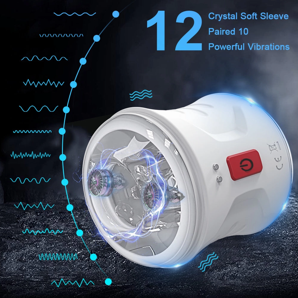Christmas Gift  Automatic Male Masturbator Cup Blowjob Vibration