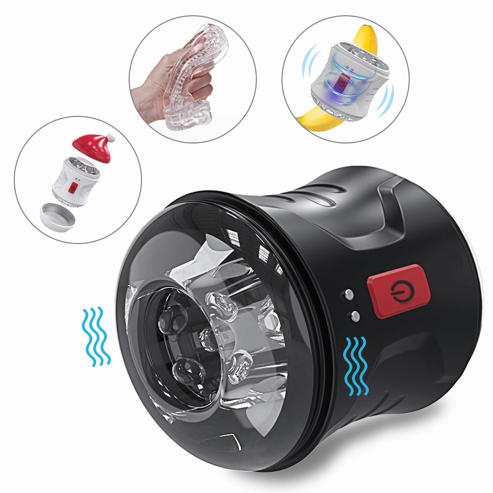 Christmas Gift  Automatic Male Masturbator Cup Blowjob Vibration